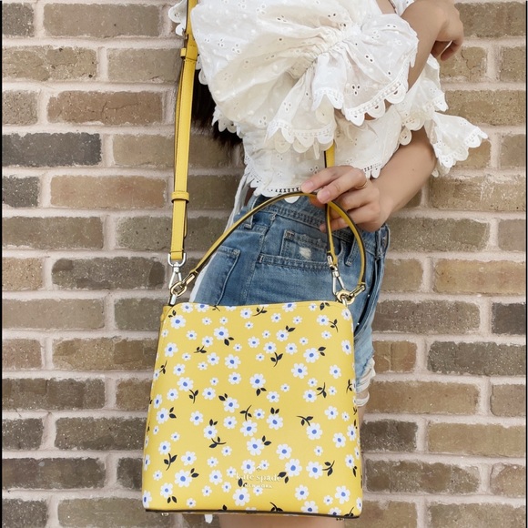 NWT Kate Spade ♠️ Floral Bucket Bag - Picture 3 of 6